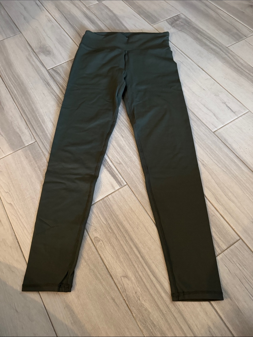 Stretch Leggings in Dark Green